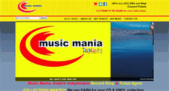 Desktop Screenshot of musicmaniauk.com